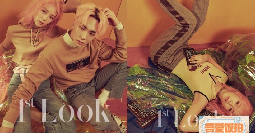 SHINee的Key和模特Irene联手拍了写真