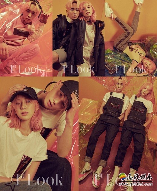 Key与模特Irene Kim携手某时尚品牌拍摄的写真公开