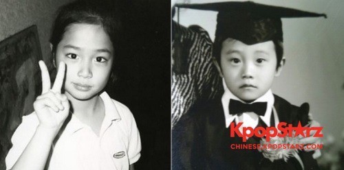 李珉廷公开自己与李秉宪儿时照 李珉廷公开自己与李秉宪儿时照