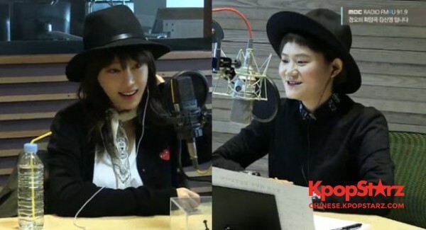 姜艺媛作为嘉宾出演了《金申英的正午希望曲》节目 姜艺媛作为嘉宾出演了《金申英的正午希望曲》节目