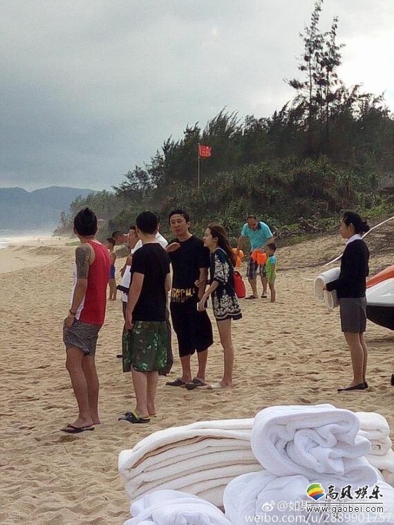 有网友在三亚海棠湾偶遇王思聪一行人 有网友在三亚海棠湾偶遇王思聪一行人