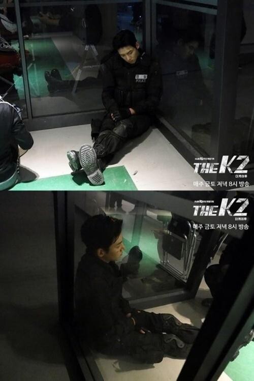 池昌旭拍戏太疲惫竟坐地休息了? 池昌旭拍戏太疲惫竟坐地休息了?