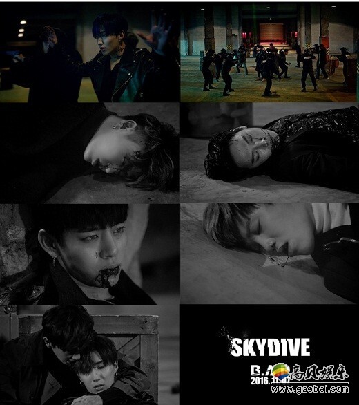 B.A.P公开了正规二辑《NOIR》主打歌《SKYDIVE》的MV预告 B.A.P公开了正规二辑《NOIR》主打歌《SKYDIVE》的MV预告