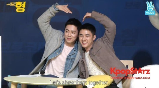 曹政奭称自己与D.O.很像 曹政奭称自己与D.O.很像