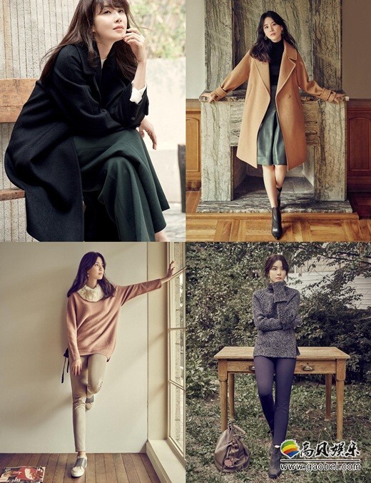 韩国演员李宝英携手某时尚杂志为某时尚品牌拍摄的写真公开