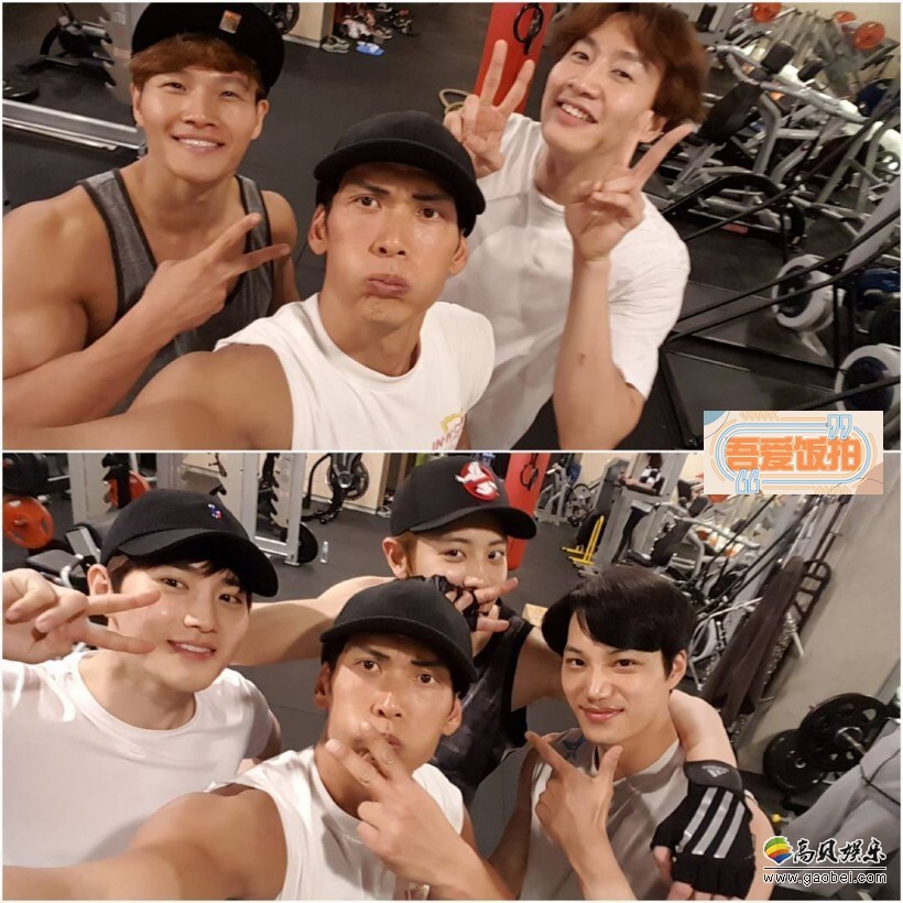 g.o.d朴俊亨於昨日（3日）在个人Instagram分享健身房的照片