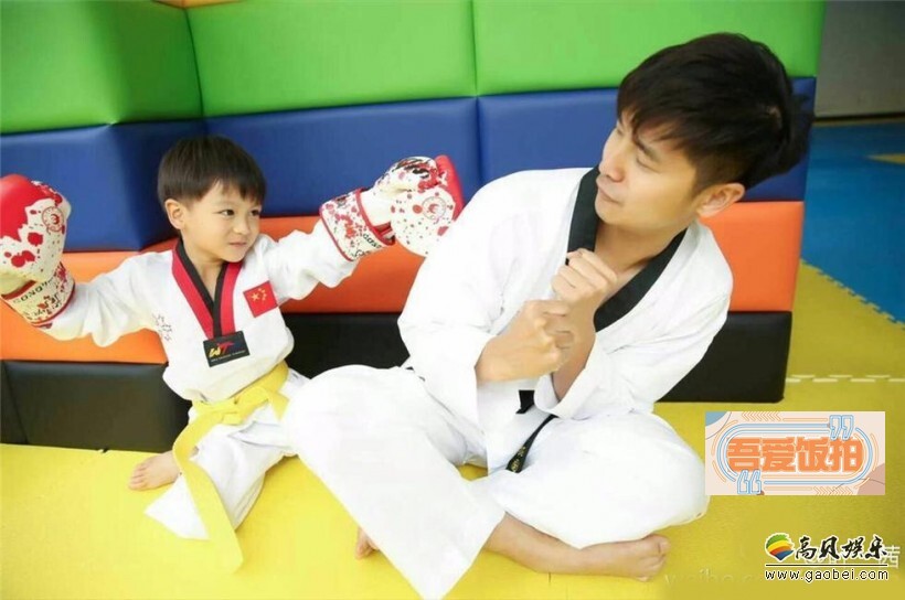 叶一茜微博晒出当天跆拳道练习时的真相图？