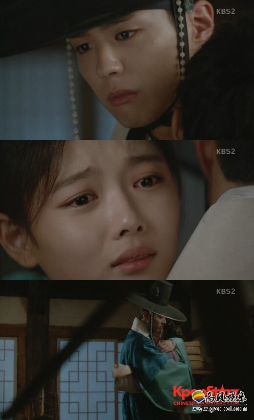 李韺(朴宝剑饰演)终与洪乐瑥(金裕贞饰演)相见 李韺(朴宝剑饰演)终与洪乐瑥(金裕贞饰演)相见