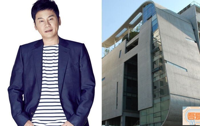 新盖的YG公司大楼也同样位於首尔合井洞