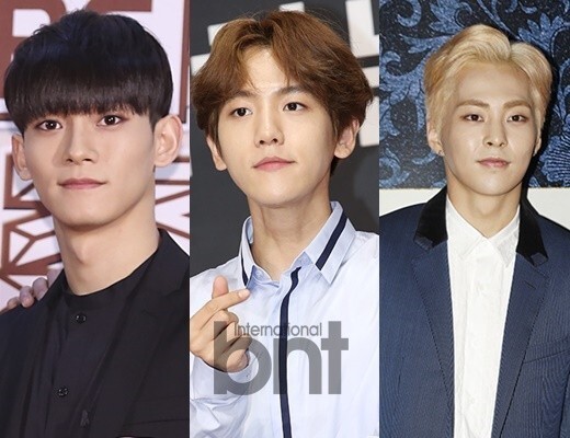 EXO成员Chen、伯贤、Xiumin将组成首支小分队出击乐坛