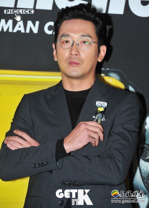 河正宇参加Gillette World Shield Headquarter的开幕纪念活动