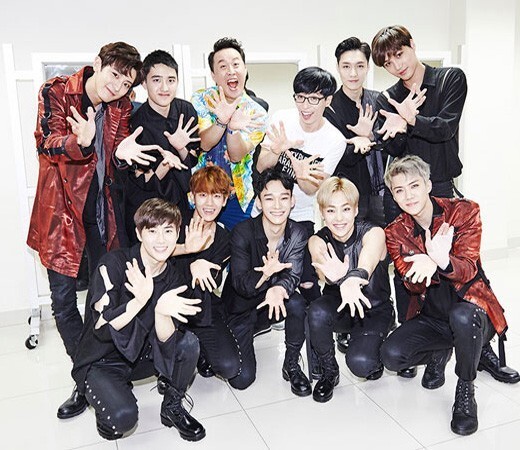 韩国男团EXO获得九月男团品牌评价第一位