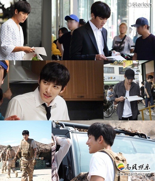 《THE K2》公开了主演池昌旭的拍摄现场幕后花絮照