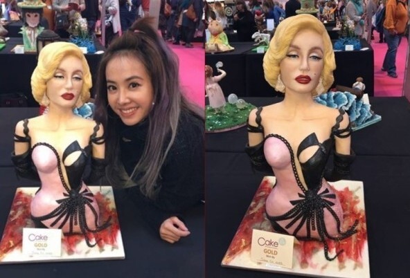 蔡依林做的翻糖蛋糕得什么奖？