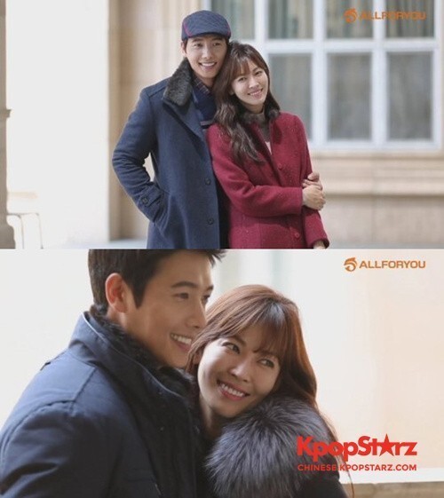 某运动品牌公开金素妍与李尚禹画报拍摄的现场 某运动品牌公开金素妍与李尚禹画报拍摄的现场