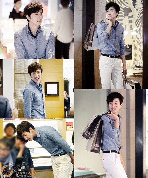 李光洙为某免税店拍摄广告的现场花絮照公开 李光洙为某免税店拍摄广告的现场花絮照公开