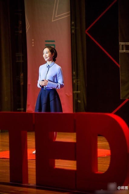 为什么韩雪全英文演讲引起网络热议? 为什么韩雪全英文演讲引起网络热议?