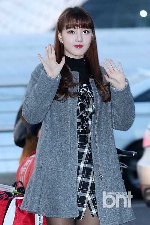 韩国女子组合GFRIEND飞中国台湾录制节目 韩国女子组合GFRIEND飞中国台湾录制节目