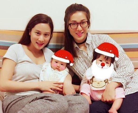 港姐冠军张嘉儿与钟嘉欣母女聚会了？