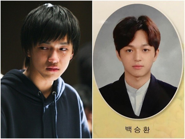 白承焕在IG晒出高中毕业照 白承焕在IG晒出高中毕业照