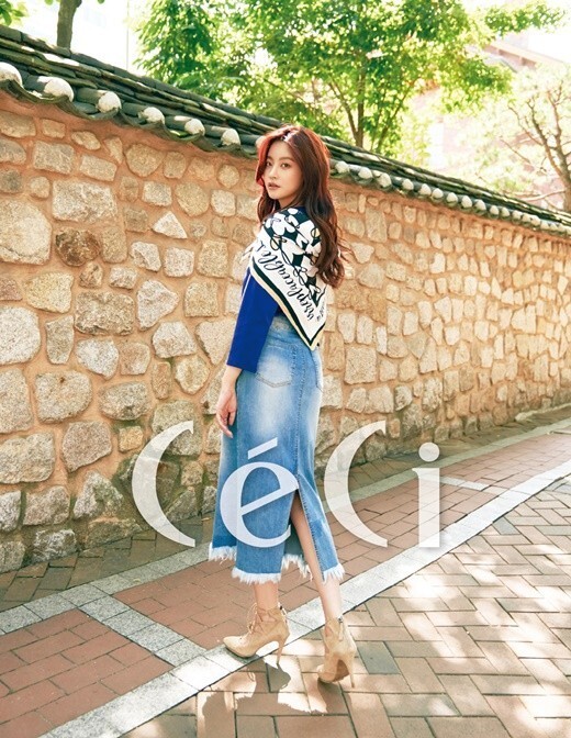 吴涟序为中国某时尚杂志拍摄的封面画报公开