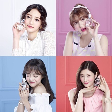 女团I.O.I公开金世正、周洁琼、郑彩妍、全昭弥（Somi）拍摄的广告写真