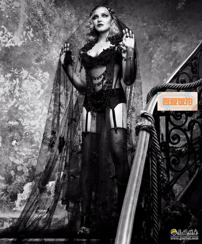 黑白光影中麦当娜为何还如此性感 ? 黑白光影中麦当娜为何还如此性感 ?