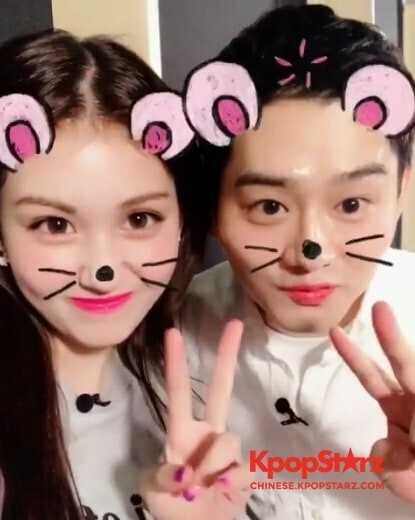 全昭弥公开与张振英可爱合照