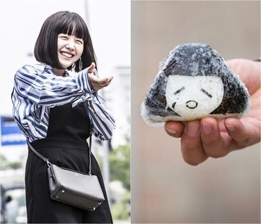 《美女孔心》的主演方敏雅与三角饭团的对比图公开 《美女孔心》的主演方敏雅与三角饭团的对比图公开