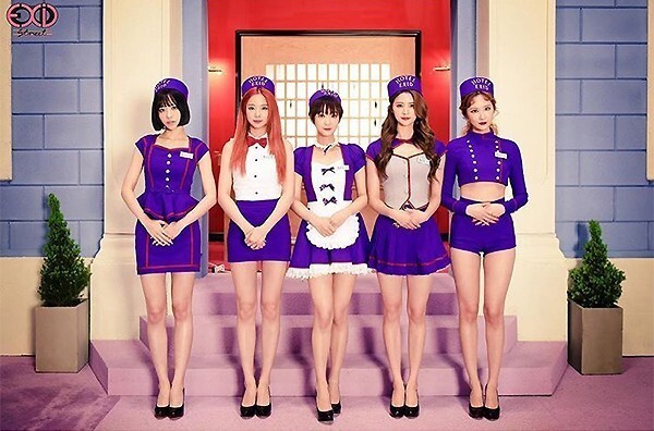 EXID发布首张正规专辑《Street》的回归预告照 EXID发布首张正规专辑《Street》的回归预告照