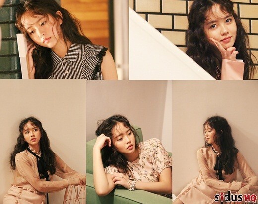 金所炫最新写真幕后花絮曝光 展现了妩媚、神秘的成熟美