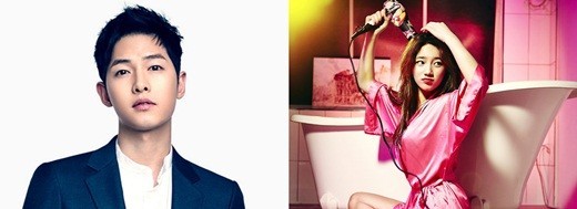 韩国演员宋仲基和miss A成员秀智当选演艺界代表“漫画走出的男女明星”