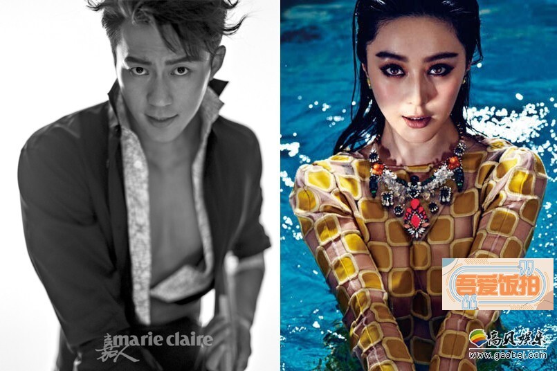 李晨为《嘉人》拍摄的封面写真曝光后为什么像冰冰呢？