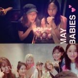 少女时代成员齐聚一堂 为润娥、Sunny庆生 清纯美貌十分吸睛 少女时代成员齐聚一堂 为润娥、Sunny庆生 清纯美貌十分吸睛