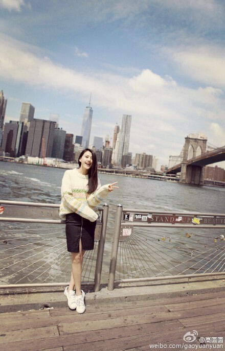 高圆圆没做演员前是做什么的？