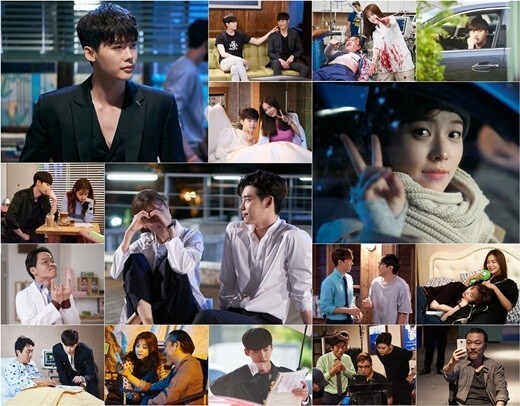 电视剧《W-两个世界》公开最后一组幕后花絮照