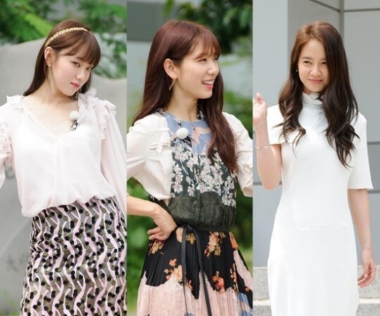 《Running man》剧照公开 朴信惠、李圣经与宋智孝组"女神三人组"