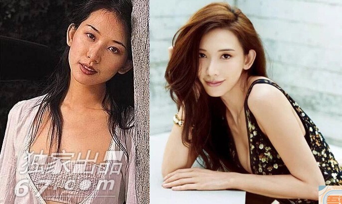 曾有媒体曝光了一组林志玲早年做模特时照片
