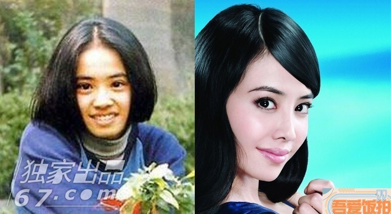 有人说蔡依林未出道时简直就像村姑 有人说蔡依林未出道时简直就像村姑