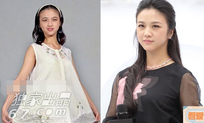 汤唯17岁时在杭州做睡衣模特儿的照片 汤唯17岁时在杭州做睡衣模特儿的照片