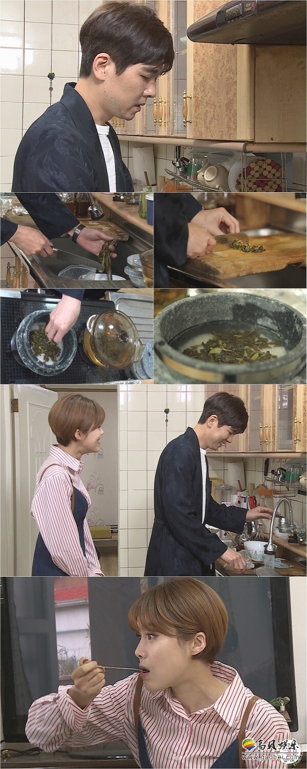 《我们结婚了》方面公开一组崔民勇与张度妍的预告照