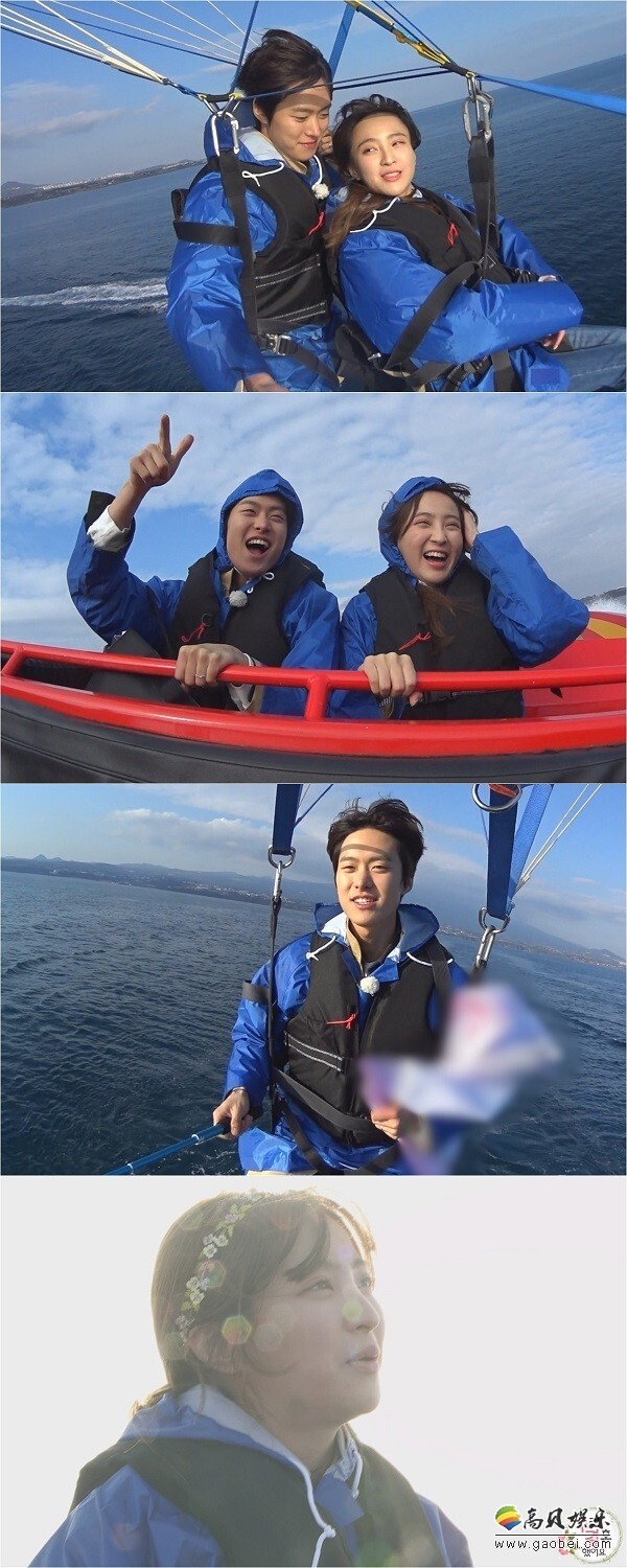 《我们结婚了》孔明与郑慧星在济州岛进行海上约会公开