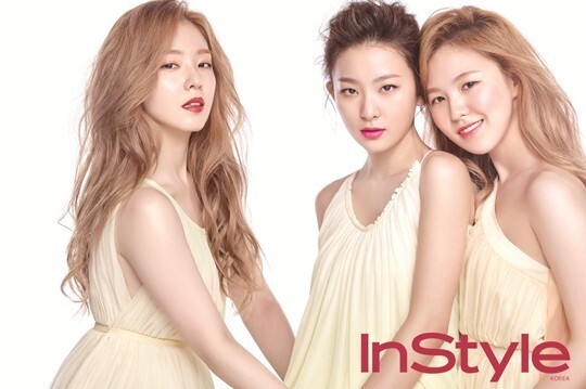 《InStyle》公开了由女团Red Velvet拍摄的美妆写真