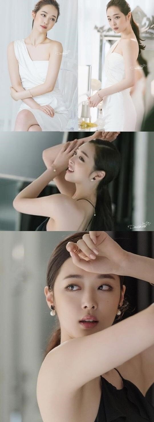 雪莉散发成熟的女演员美貌