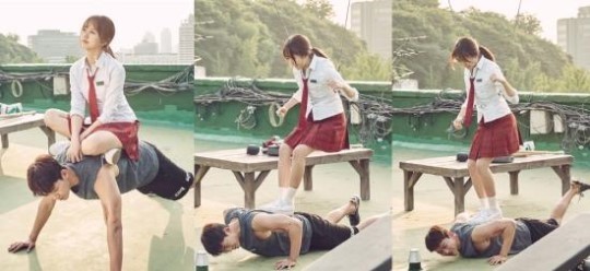 《打架吧鬼神》发布了最新剧照 金所炫与玉泽演在屋顶甜蜜互动 《打架吧鬼神》发布了最新剧照 金所炫与玉泽演在屋顶甜蜜互动