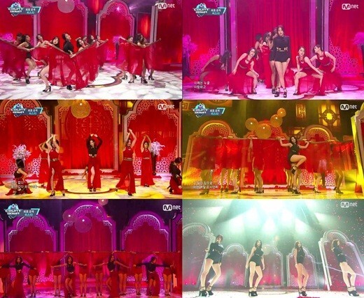 SISTAR在《M！Countdown》首亮相 展现致命诱惑力