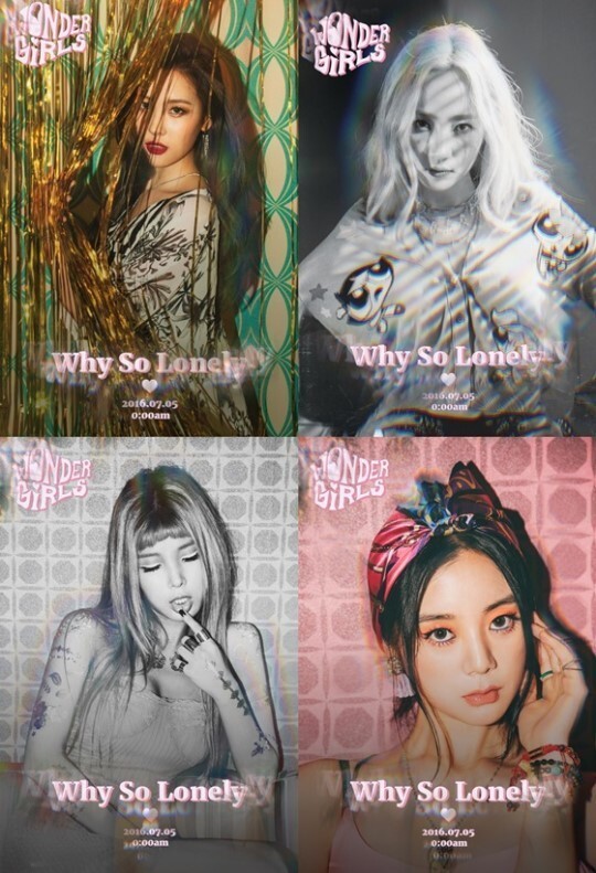 女团Wonder Girls的第二轮回归预告照公开 上演极致诱惑