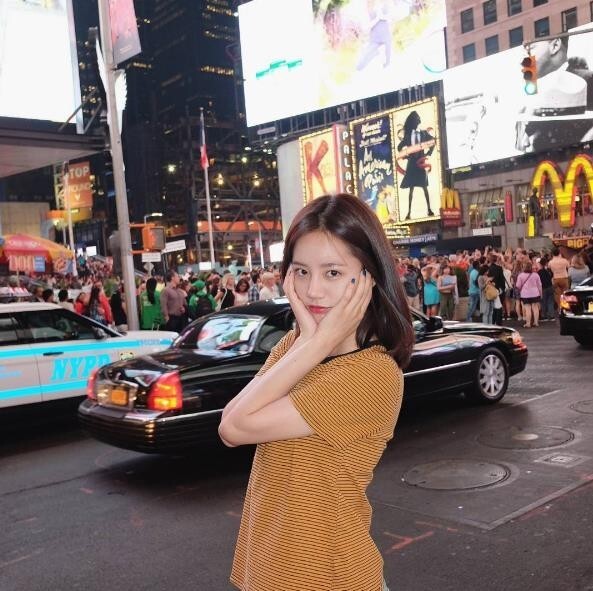 Girl’s Day成员李惠利近况公开 与母亲在纽约享受快乐假期 Girl’s Day成员李惠利近况公开 与母亲在纽约享受快乐假期