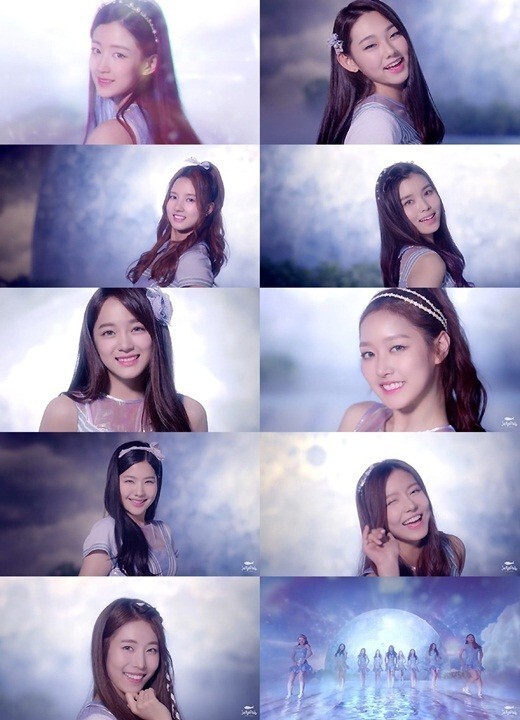 Jellyfish公司全新女团gugudan的出道主打歌第二支预告视频公开 Jellyfish公司全新女团gugudan的出道主打歌第二支预告视频公开