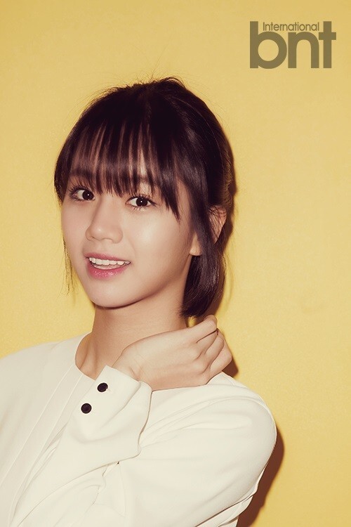 出演女主角德善的惠利接受韩国媒体bntnews采访